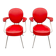 2 anciens fauteuils vintage