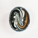 Ceramic bowl with an organic motif, Czechoslovakia, 1970s.