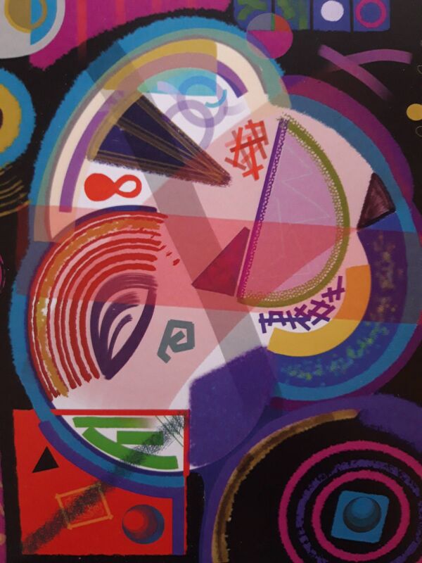 Abstract Constellations, art contemporain abstrait