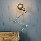 Dark grey Jielde three-arm clamp table lamp