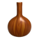 Imitation wood bottle vase