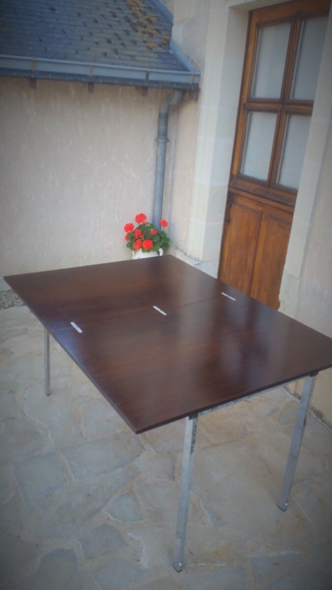 Table basse relevable vintage