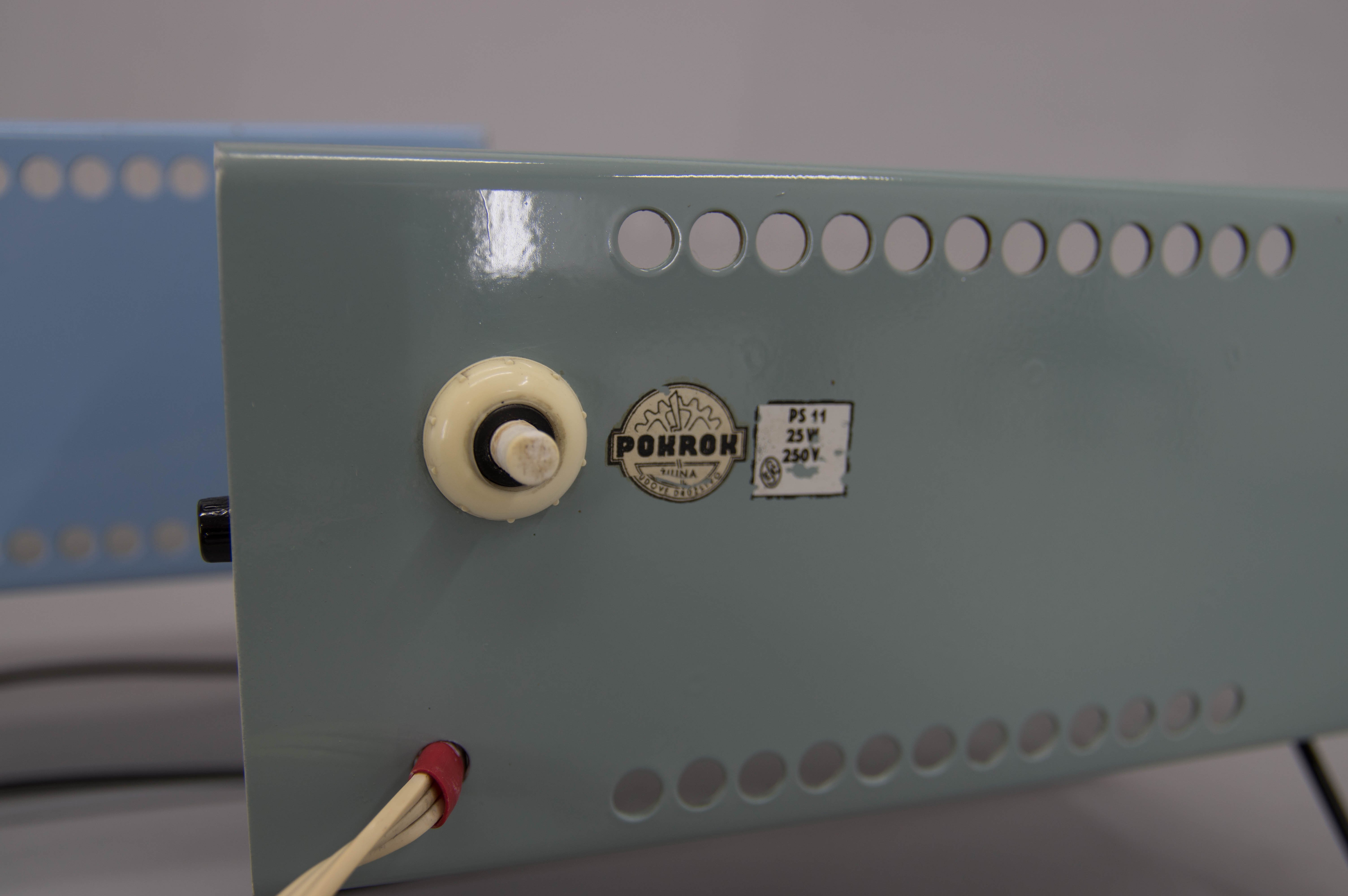 Set of two table lamps by pokrok zilina, 1960s