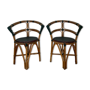 paire de chaises de bistrot