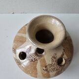 Ceramic flower vase Signed La Roue (Vallauris)