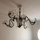 Murano chandelier - modern design - superb - warm white LED