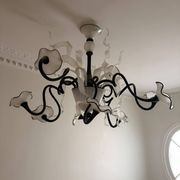 Lustre murano - moderne design - superbe - LED couleur chaude