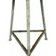 Green Industrial Workshop Stool, 1960s