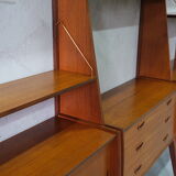 Mid Century Wall Unit by Einar Raknes, Norway 1960's