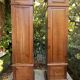 Pair of exotic wood storage columns - China