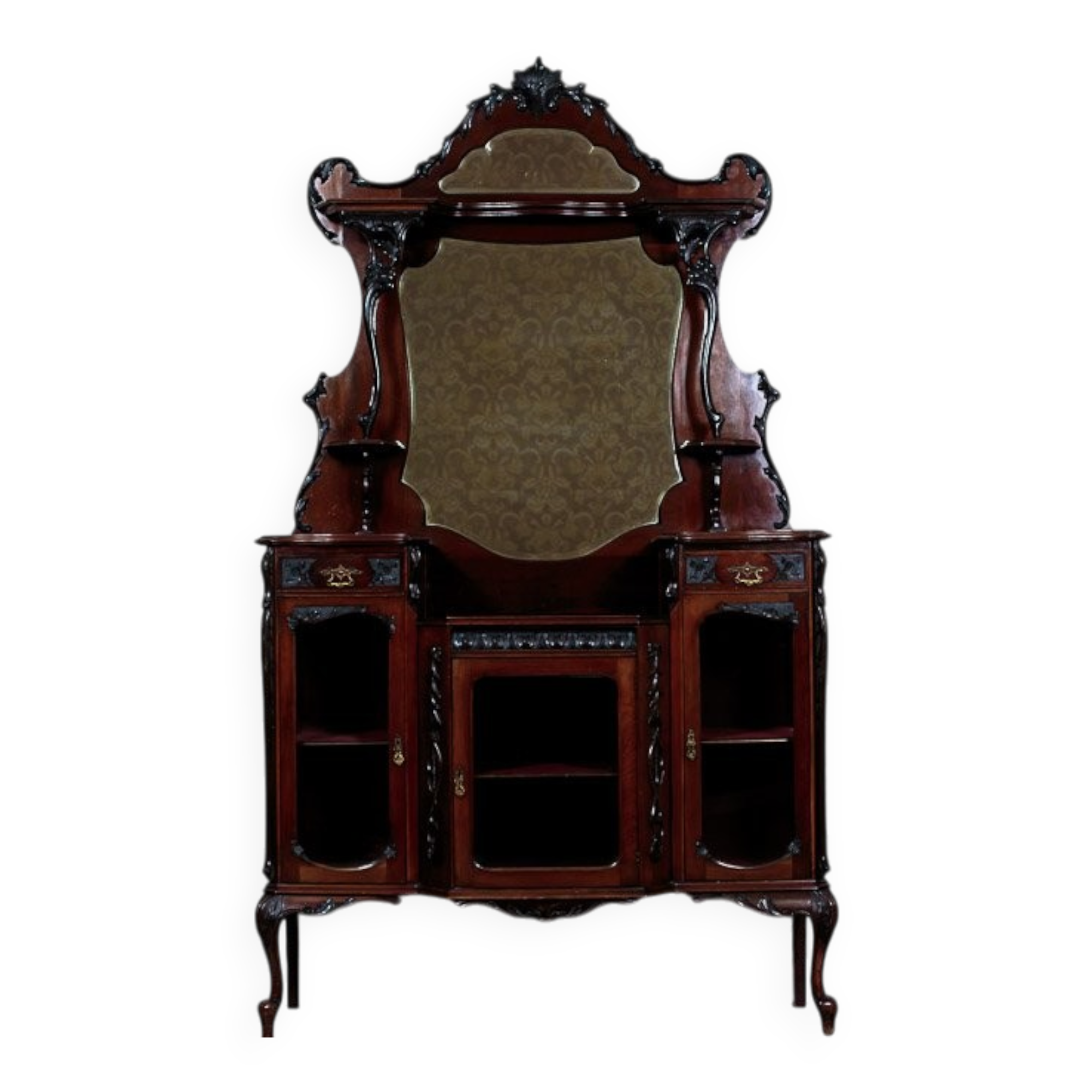 English Mahogany Cabinet, 1930s