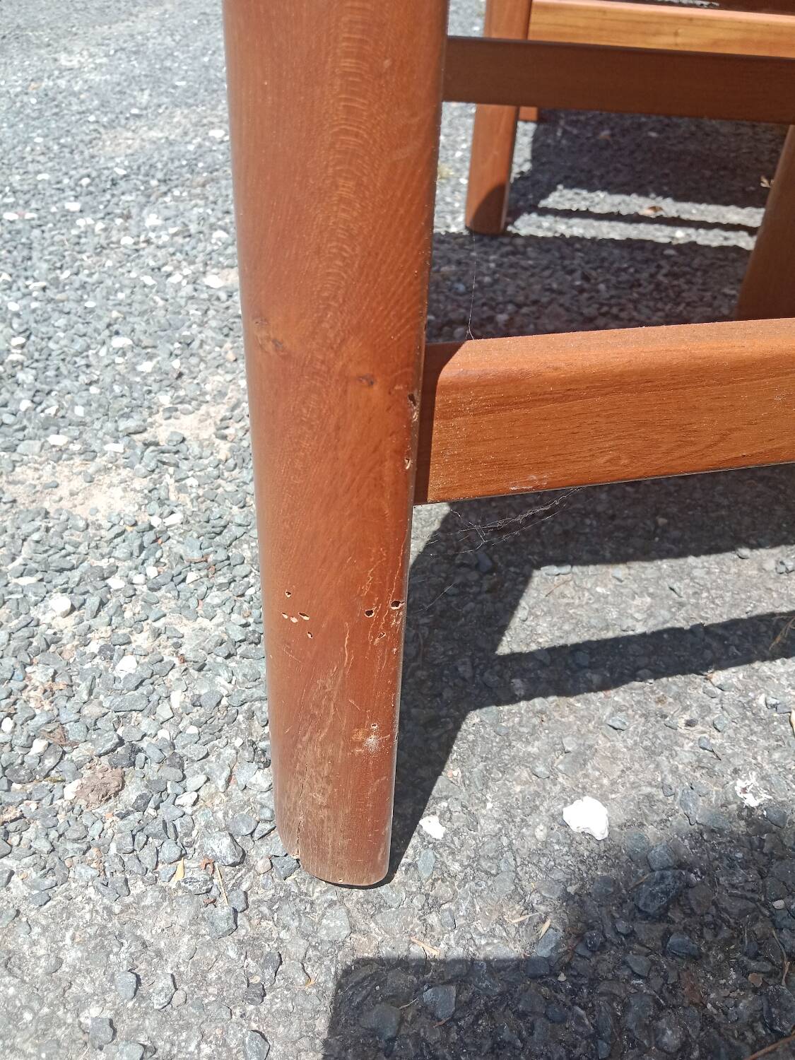6 chairs in solid elm