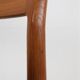 High-quality “418” chair by Arne Vodder for Sibast / teak / genuine leather / Mid-Century Danish Modern design / 1960s