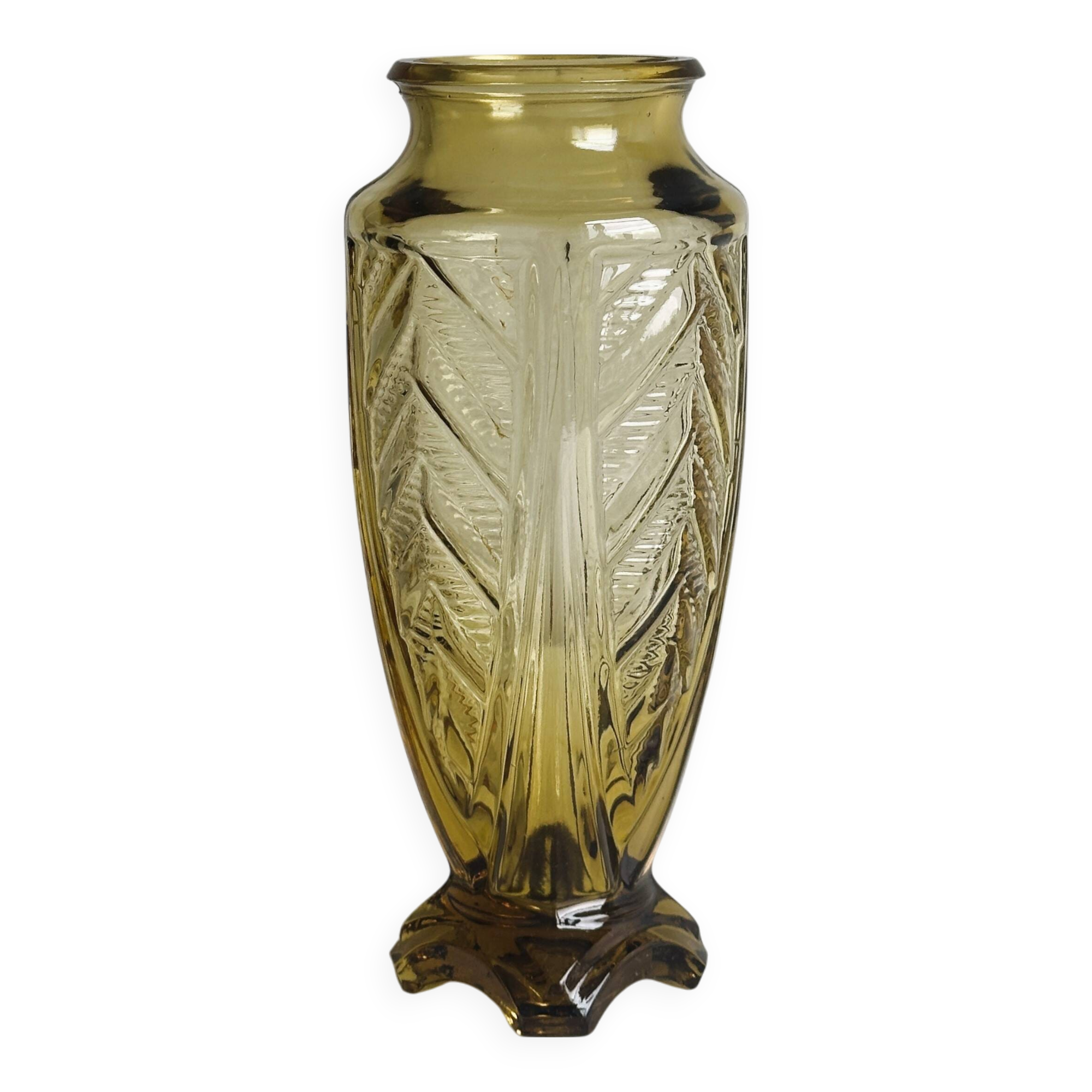 Art Deco Glass Vase