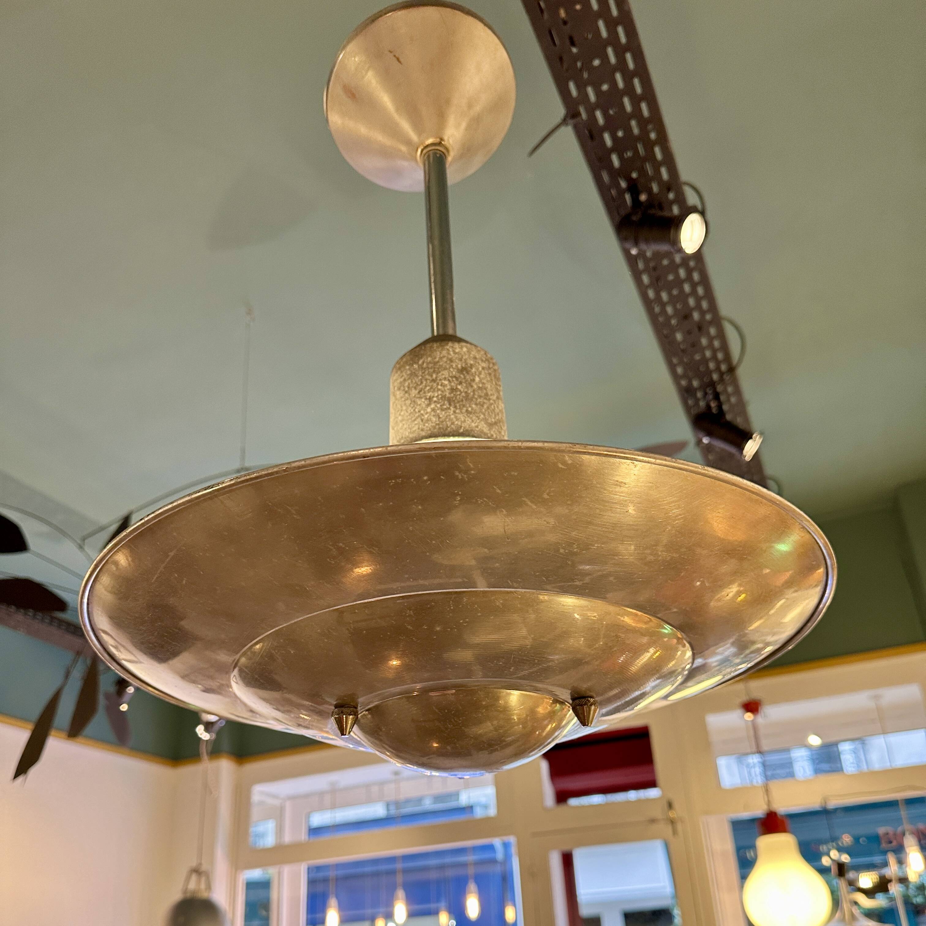 Vintage industrial pendant light