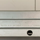 Extendable pedestal dining table by George Nelson for Herman Miller