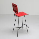 Dutch modernist tabouret by Coen De Vries - 1950s