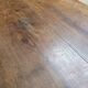 Antique solid oak bistro restaurant table, 1900s -1m53