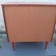 Small chest of drawers 4 drawers storage furniture Scandinavian design 70s vintage