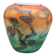 vase en pate verre signe bernard aconito