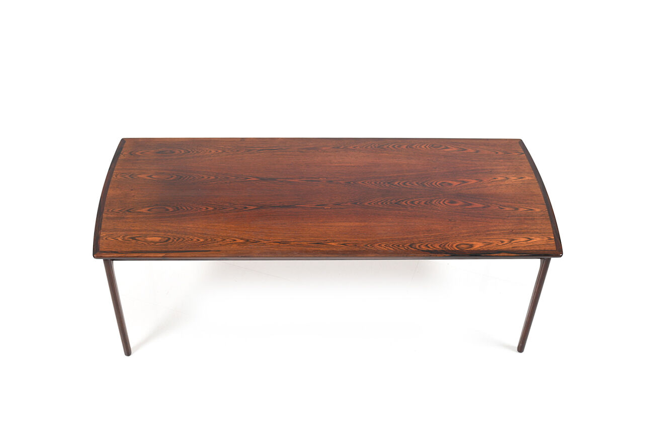 Danish rosewood sofa table by Ole Wanscher