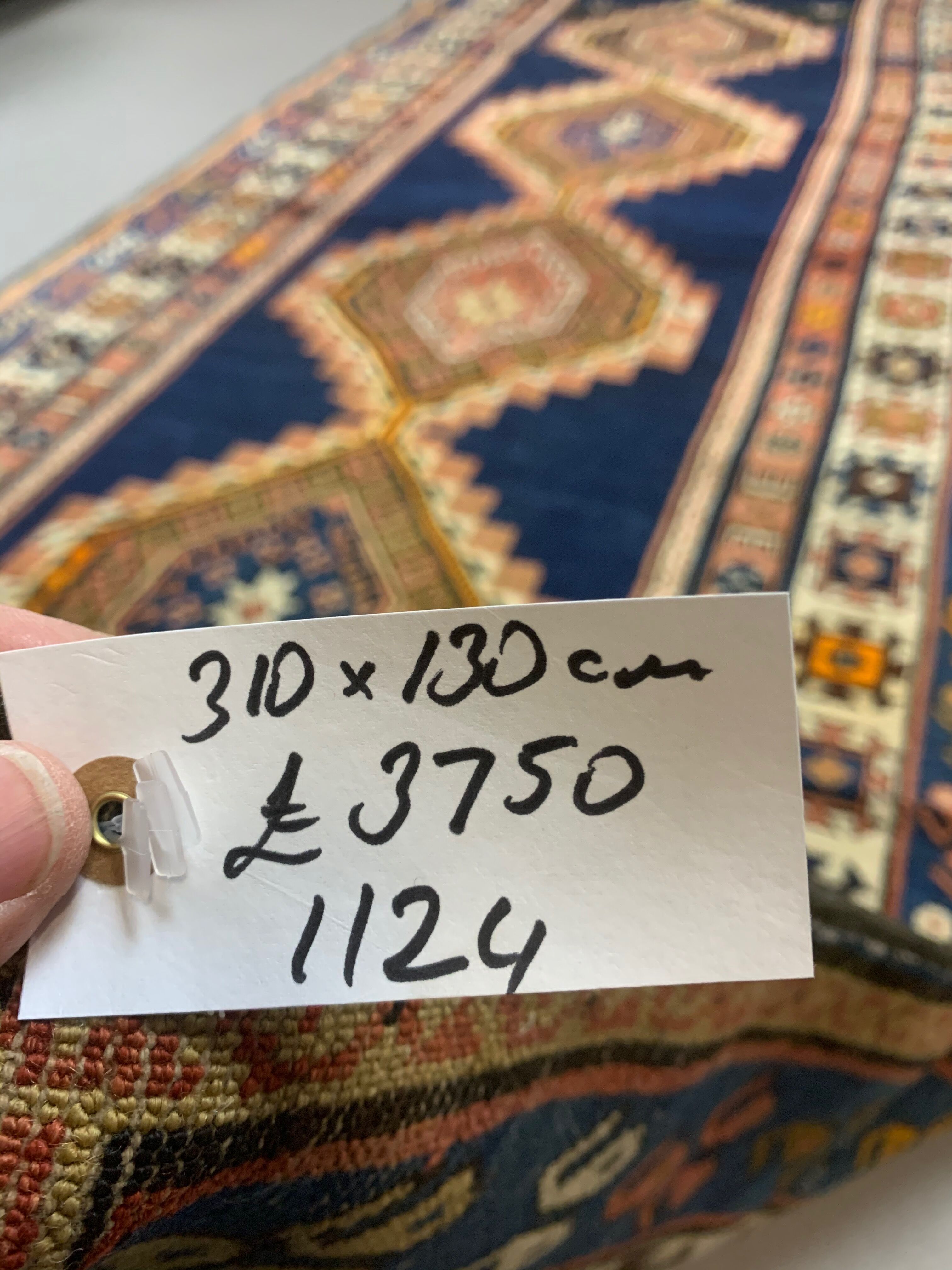 Caucasian rug 310x130 cm