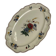 Oval dish "Agreste" Sarreguemines, 20th century.