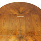 Table à manger extensible des années 1930