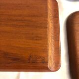 Digsmed Snack Caroussel + Trays by Holmegaard, Denmark. Set of 17 Pieces
