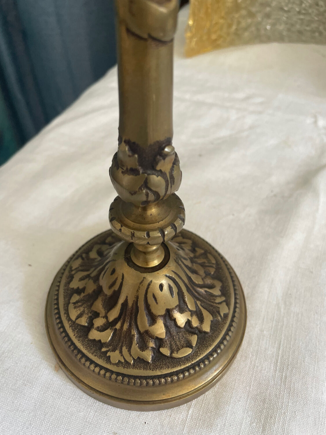 Bronze candlesticks 4 branches