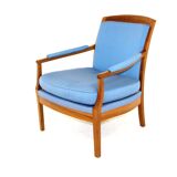 Walnut armchair, Sweden, 1960