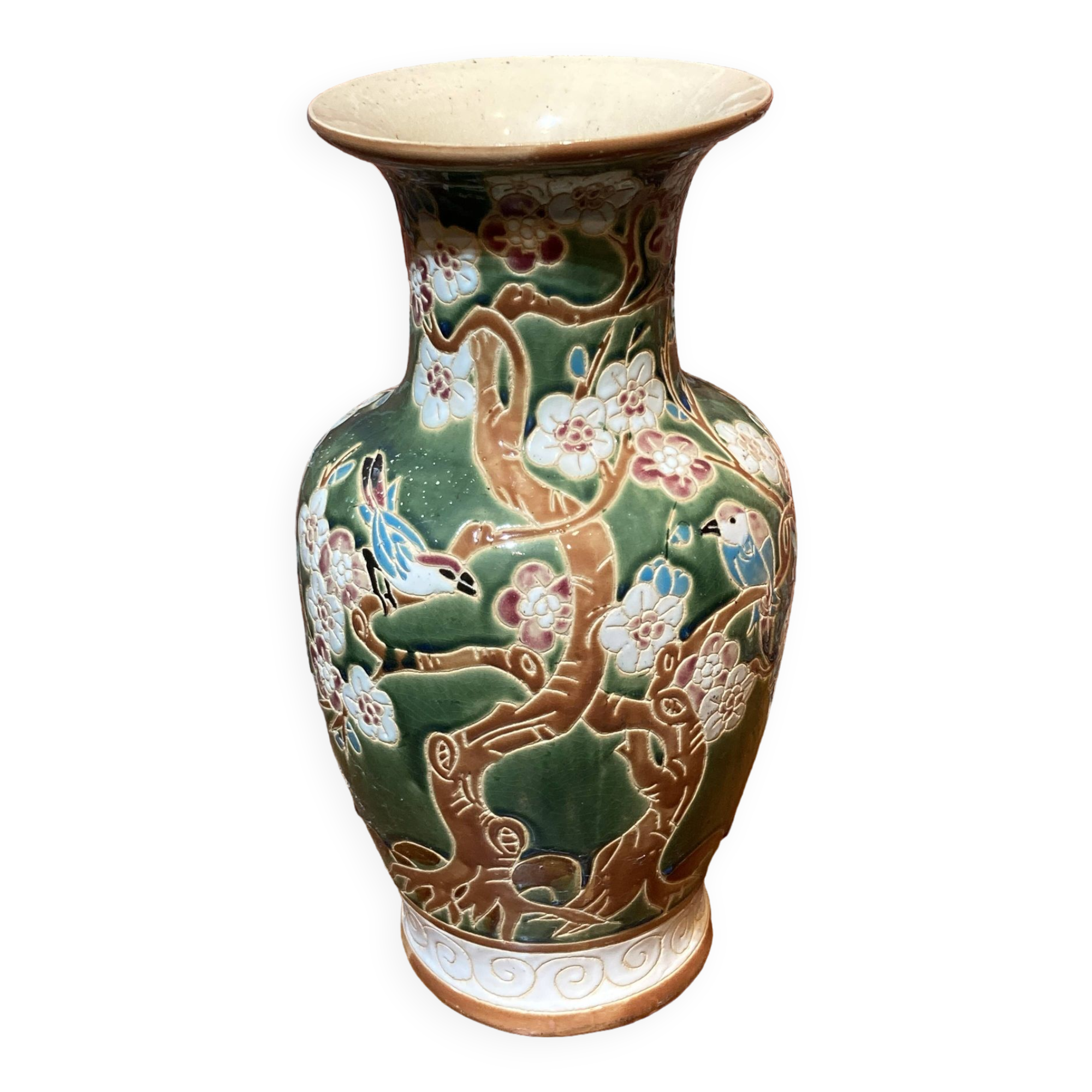 Asian ceramic vase