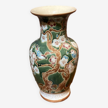 Asian ceramic vase