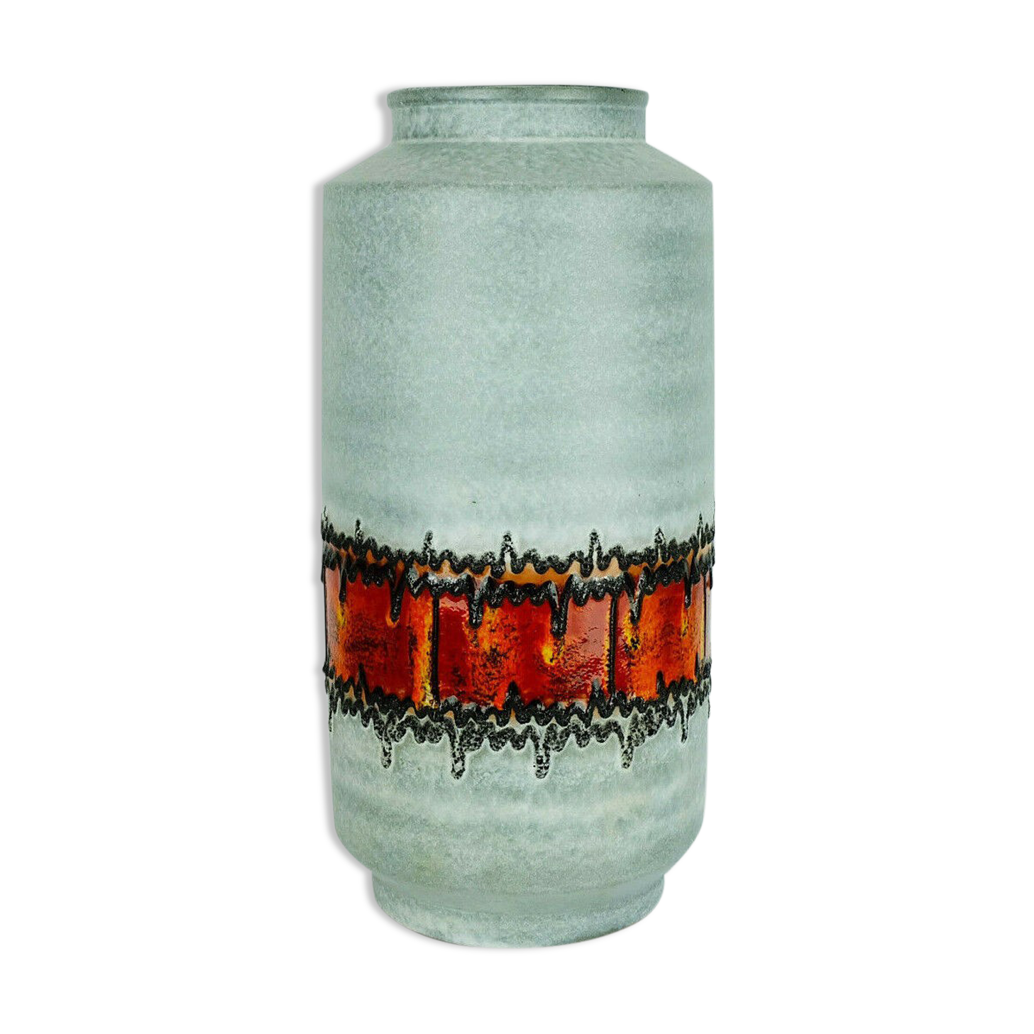 1960s mid century vase floorvase carstens keramik model 1264-45