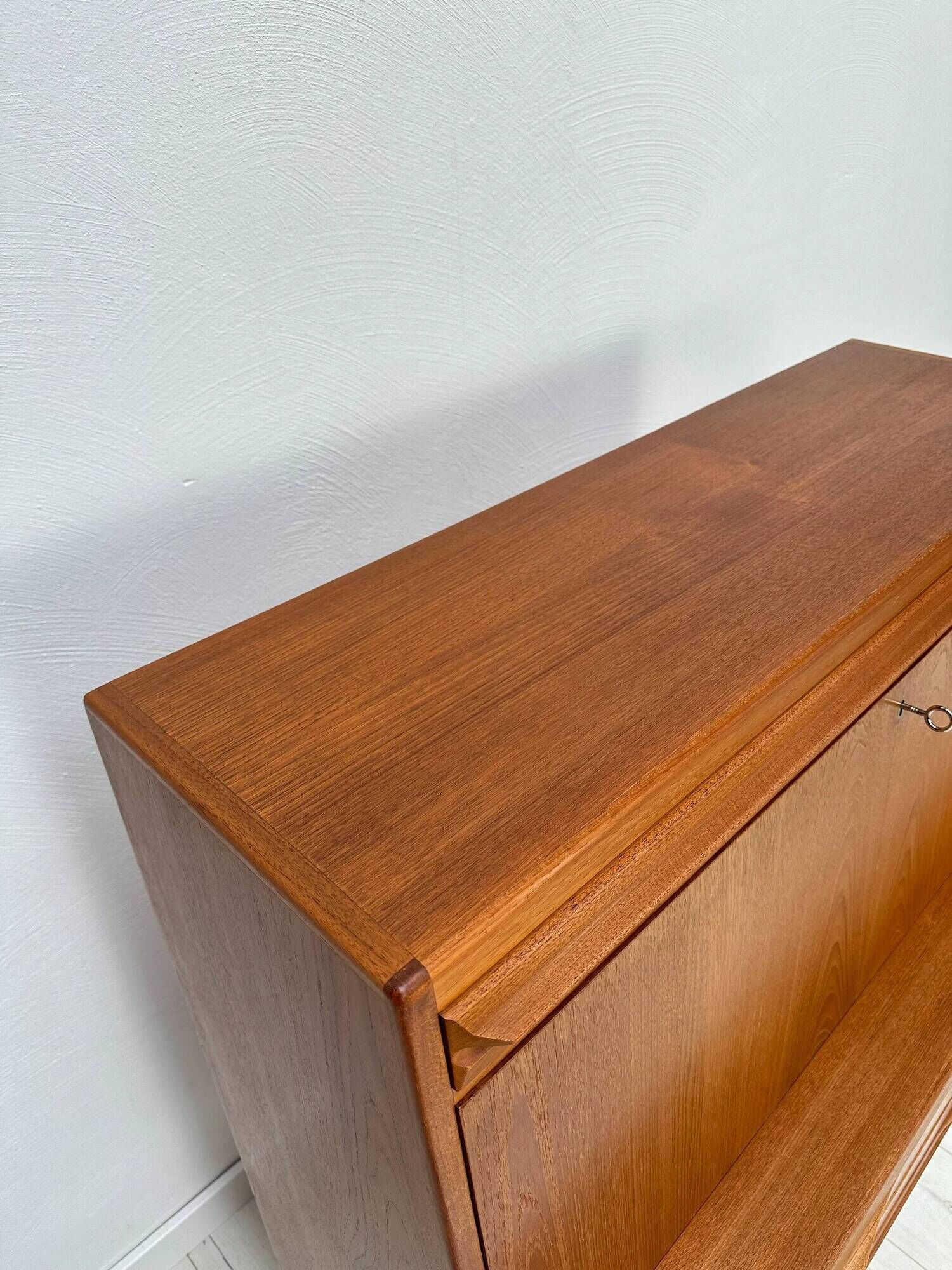 1960s Vintage Danish Teak Secretary by Erling Torvits for Klim Møbelfabrik