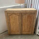 Rustic wooden buffet