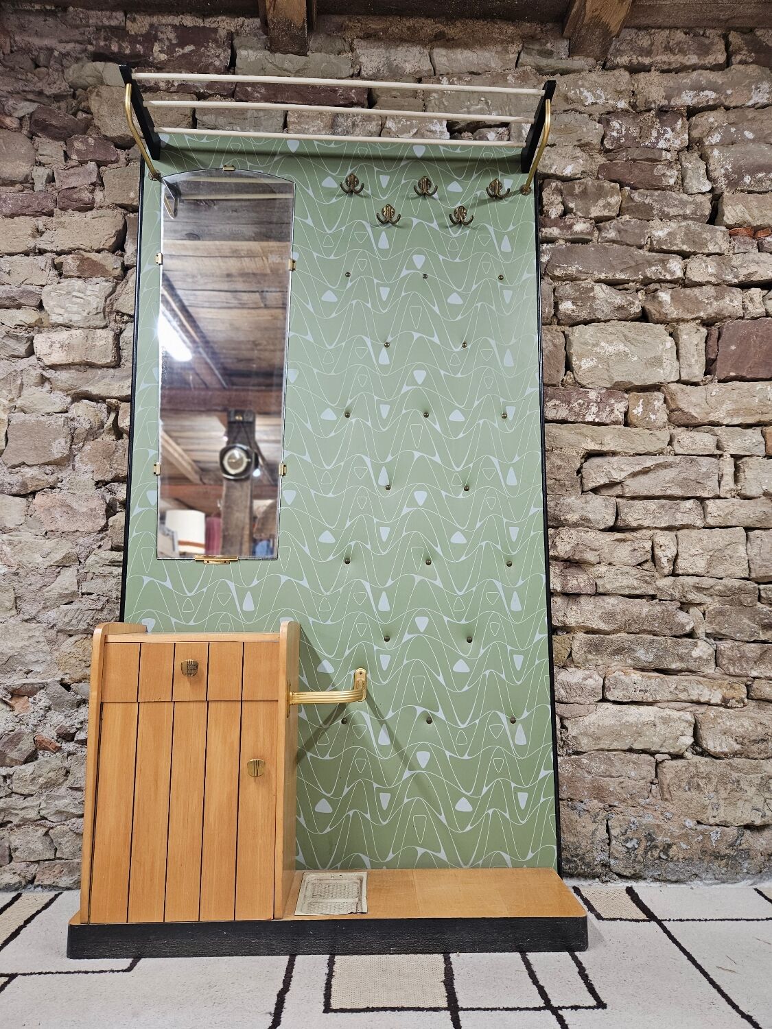 Vintage 1960's coat rack