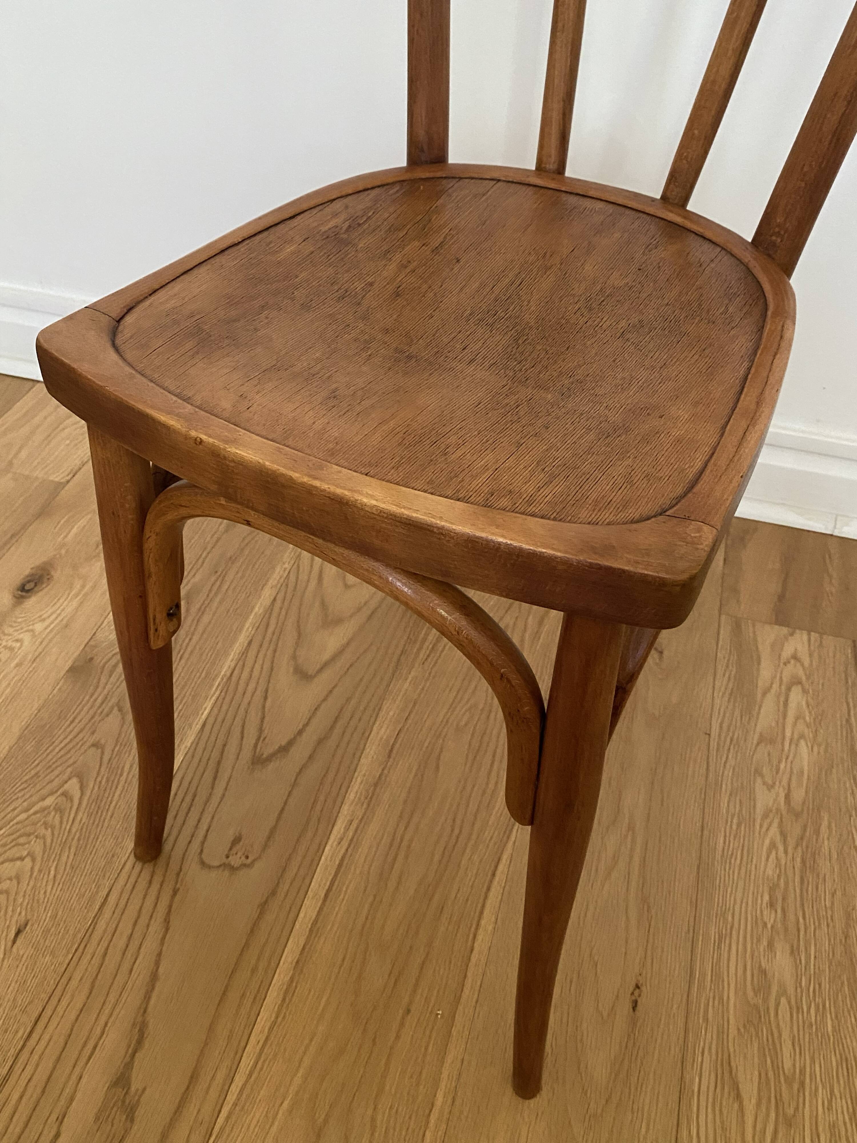 Restored bistro chair