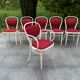 Lot de 6 chaises Thonet Model 215 P année 60