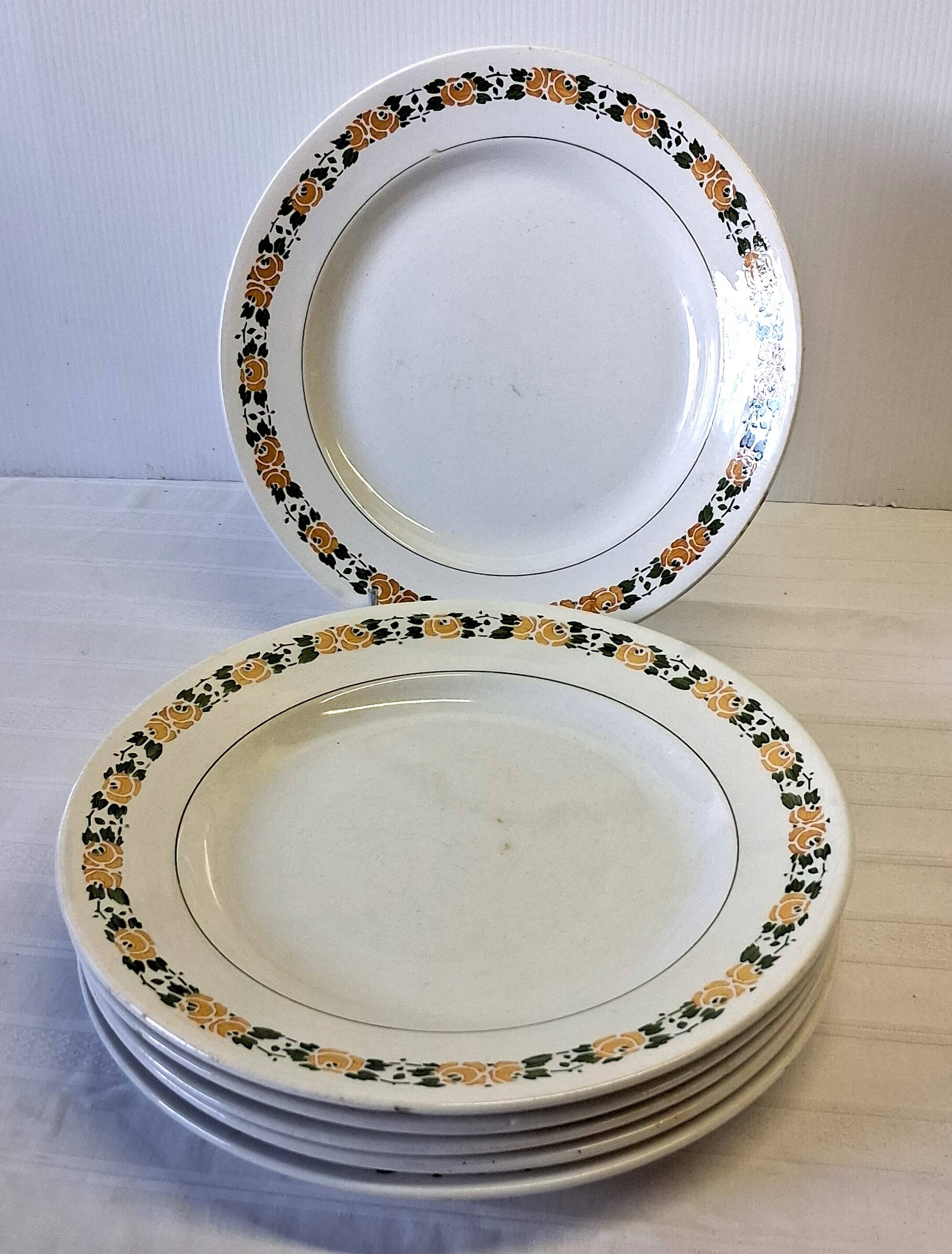 6 Villeroy & Boch dinner plates in good condition