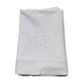 Sheet 1 place embroidered linen NE surrounded by dots