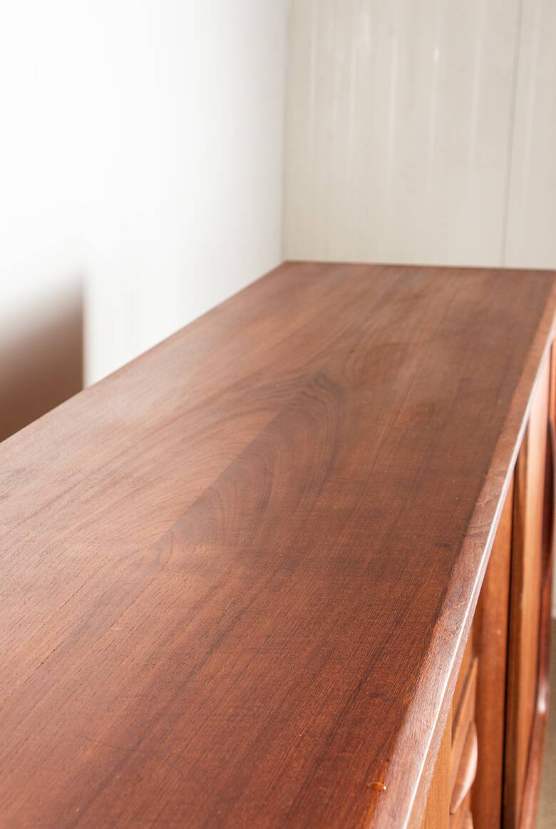 Sideboard, Danish teak Highboard, Ærthoj Jensen and Mølholm Herning 1960