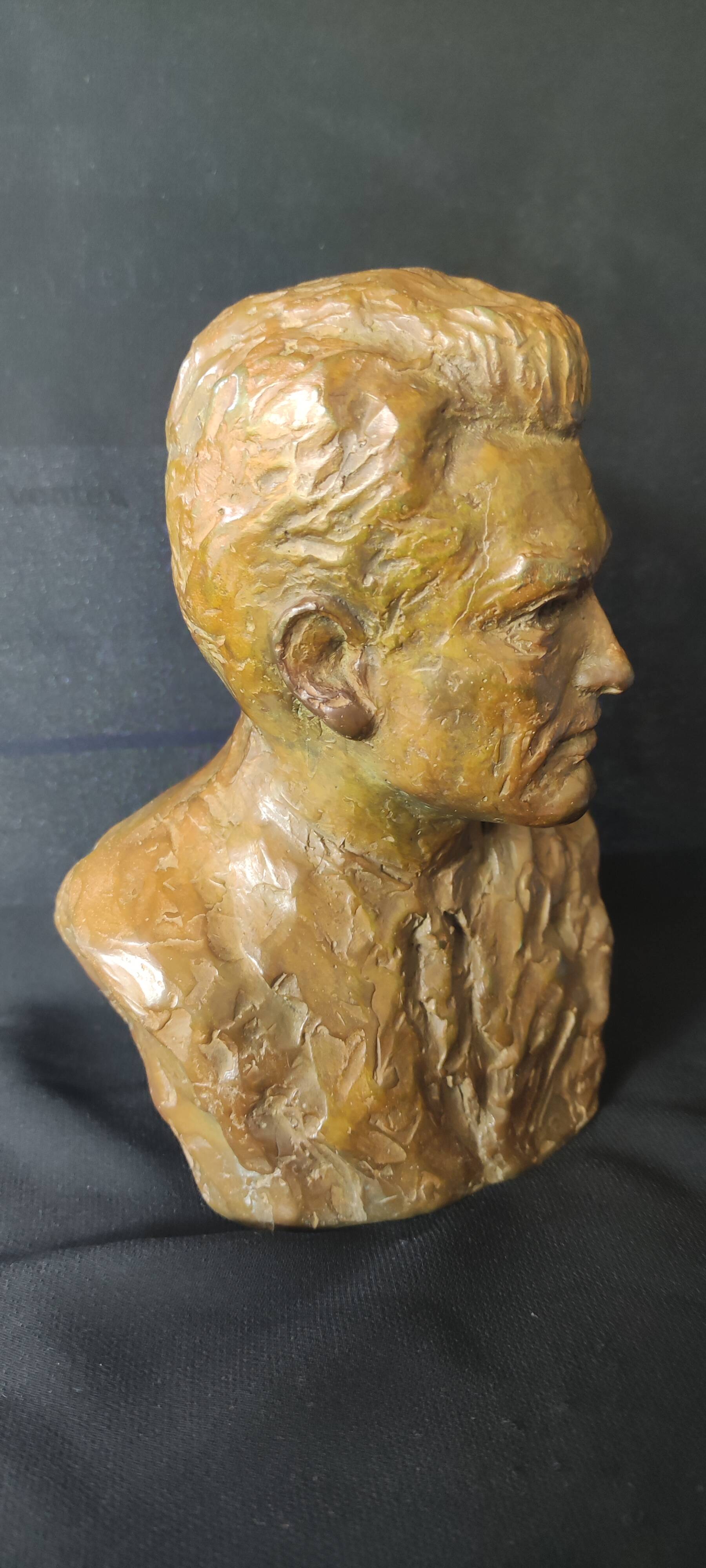Bronze jean marais signed langloys limited edition 1/8