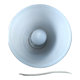 Vintage glass lamp model Gavik (white)