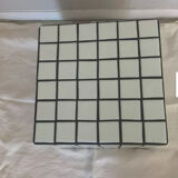 Cube end of canape tile mosaic