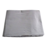 Antique cotton sheet: 300x210cm - monogrammed M.T - drawn thread embroidery