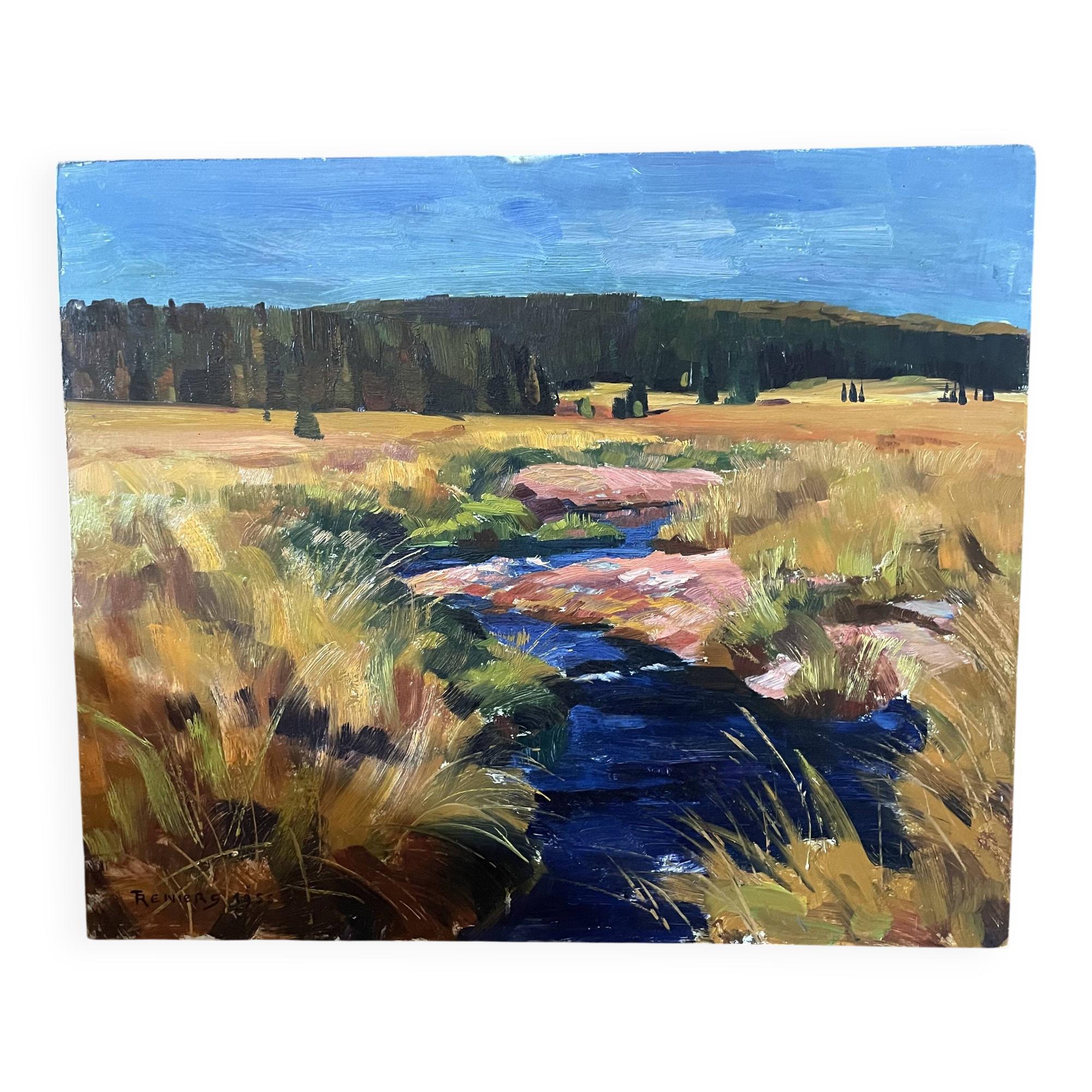 Landscape painting by Tony Reniers
