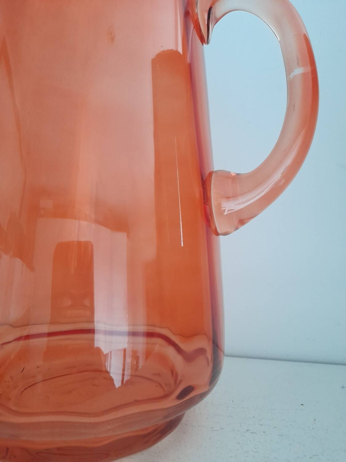Art Deco pink vase