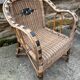 Fauteuil en rotin enfant vintage