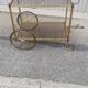 Vintage brass server